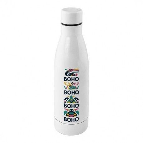 Botella Doble Pared Milkshake Sublimación 500ml