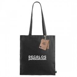 Bolsa Fairtrade Scar Negro 37x41cm - 180g