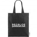 Bolsa Axel Algodón Negra 25x30cm
