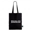 Bolsa Fairtrade Cliff Black 38x10,5x42cm
