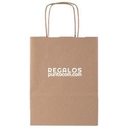 Bolsa de Papel 90gr/m2 18X8X24 cm