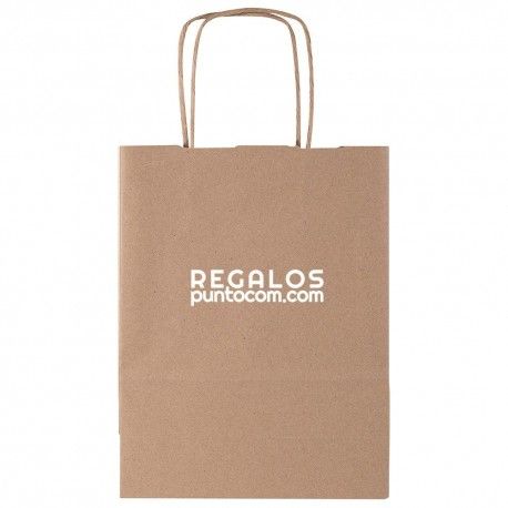 Bolsa de Papel 90gr/m2 18X8X24 cm