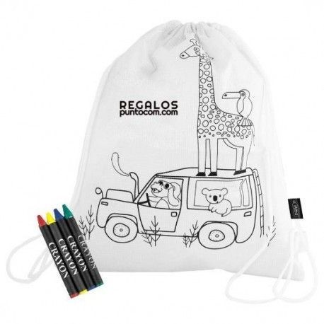 Mochila rPET con Pinturas Safun