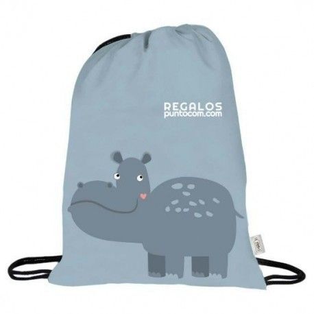 Mochila rPET Hipopótamo