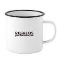 Tazas Metálica Field Blanca 350ml