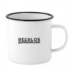 Tazas Metálica Field Blanca 350ml