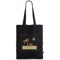 Bolsa Fairtrade Cliff Black 38x10,5x42cm